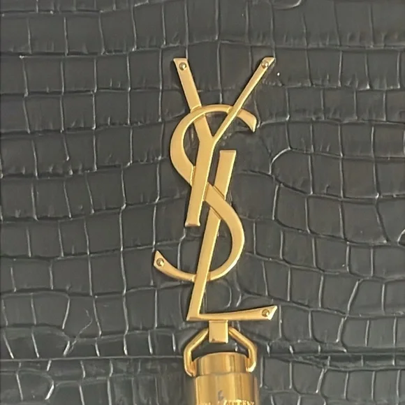 YSL Kate Crocodile Wallet on Chain - Picture 5 of 16